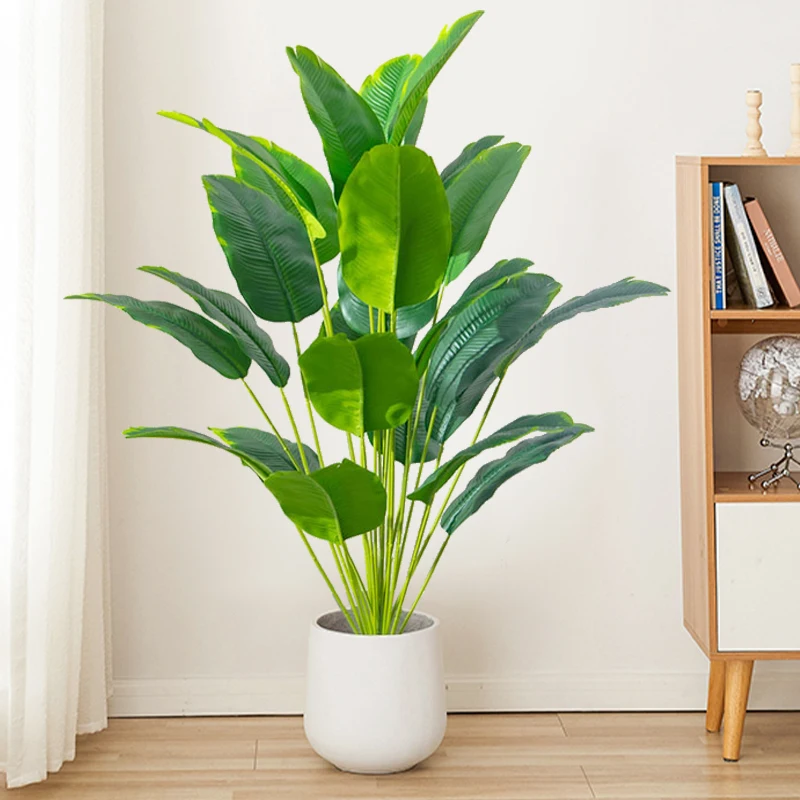 Fiddle Leaf Fig - 1pc Artificial Plants Large Tropical Palm