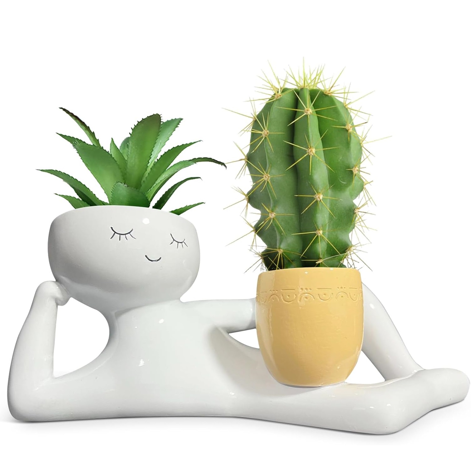 Lazy Little Guy Planter Unique - đánh giá và giá Plant Parents