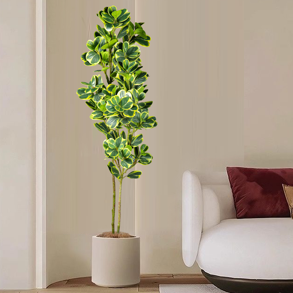 76cm/115cm Artificial Ficus Tr - đánh giá và giá Rubber Plant Ficus