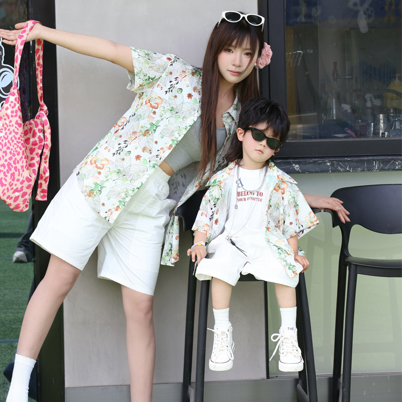Holiday Look Parent-child Flor - đánh giá và giá Plant Parent Clothing