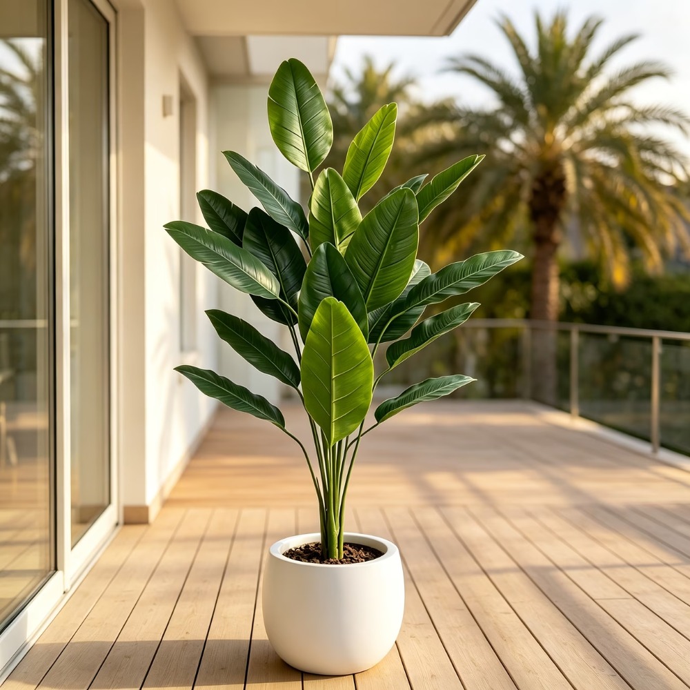 1PC 105cm Giant Artificial Ban - đánh giá và giá Fiddle Leaf Fig