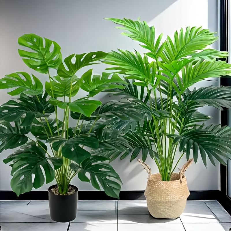 2pcs Green 24Leaves Artificial - đánh giá và giá Fiddle Leaf Fig