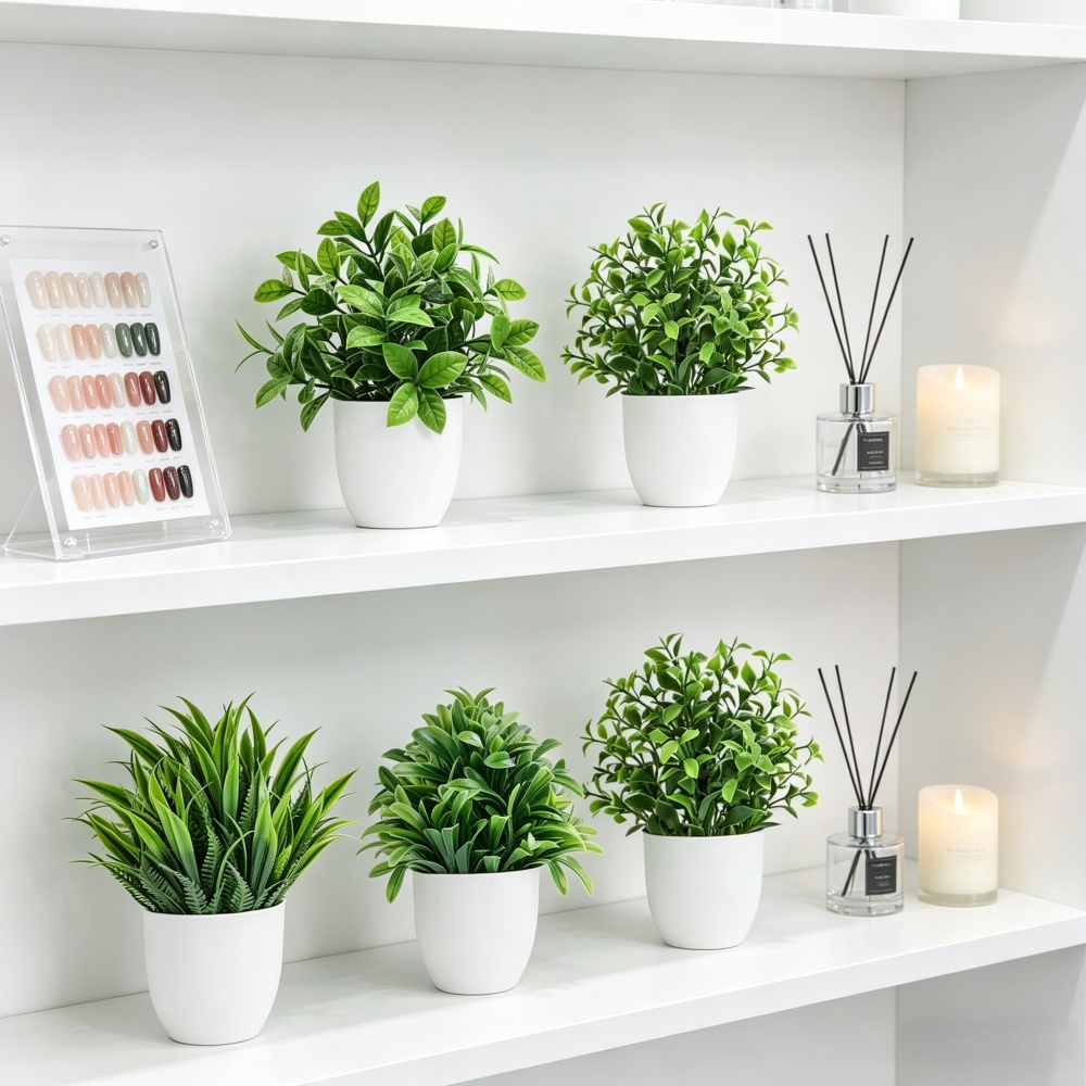 4pcs/set Mini Artificial Plant - đánh giá và giá Fiddle Leaf Fig