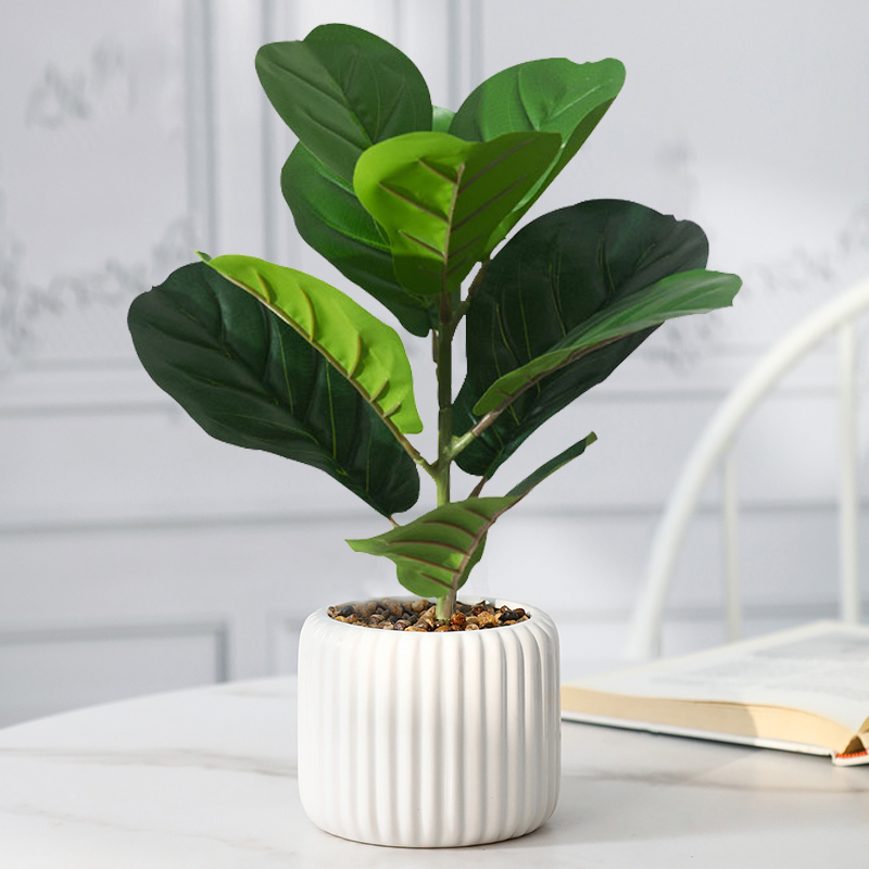 38cm Fake Ficus Tree Artificia - đánh giá và giá Rubber Plant Ficus