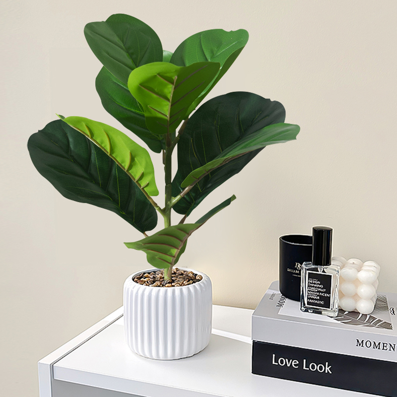 38cm Fake Ficus Tree Artificia - đánh giá và giá Rubber Plant Ficus