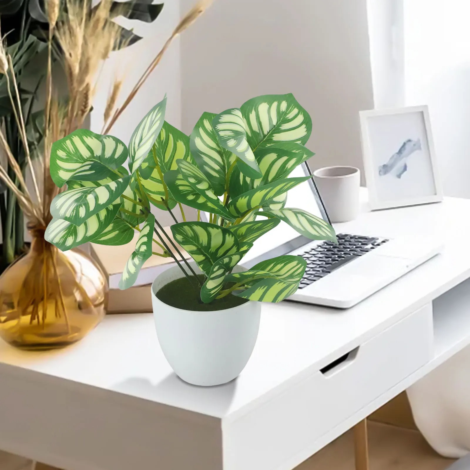 1PC Artificial Foliage Plant P - đánh giá và giá Fiddle Leaf Fig